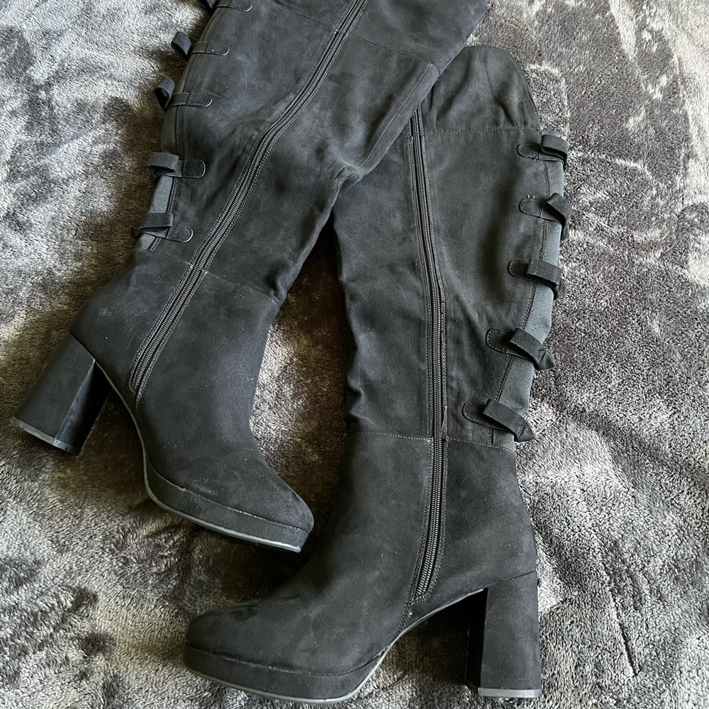 Torrid Platform Knee High Boots